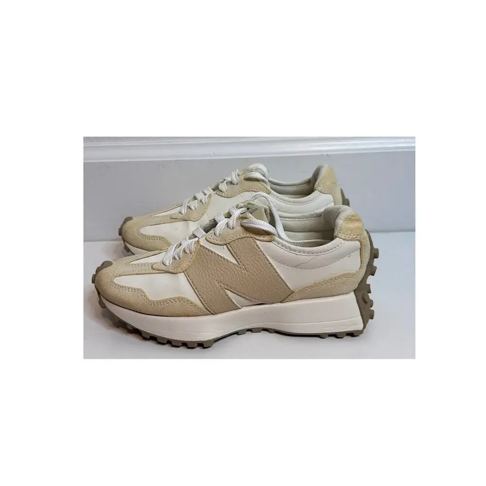 New Balance Shoes Women's 327 Sneakers Neutral White Tan Size 6